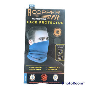 Blue Cooper Fit Face Protector